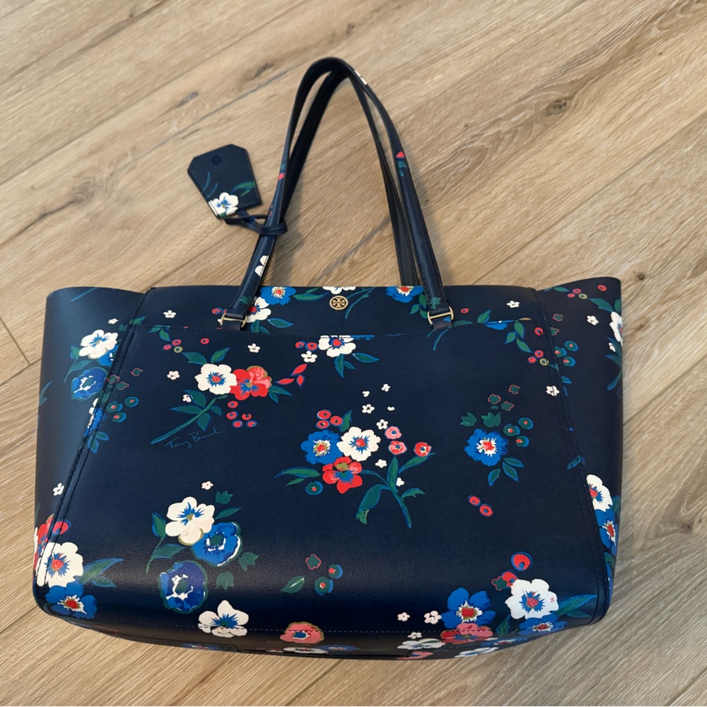 Tory Burch Parker zip tote handbag NWOT